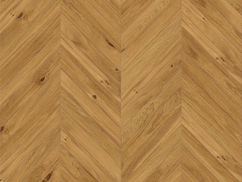  鱼骨纹齐缝原木色实木地板109 