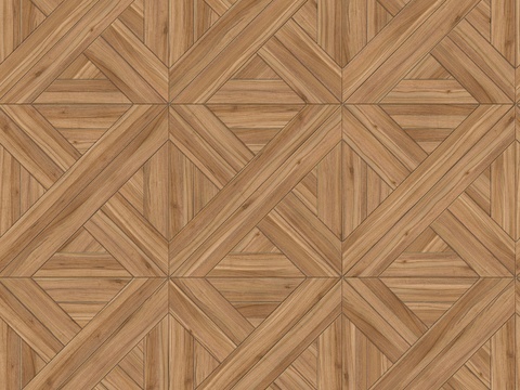  三角形拼花原木色实木地板90 