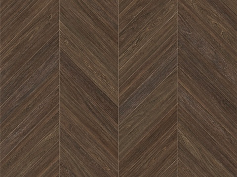  鱼骨纹齐缝原木色实木地板87 