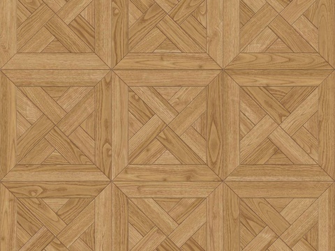  三角形风车拼花原木色实木地板20 