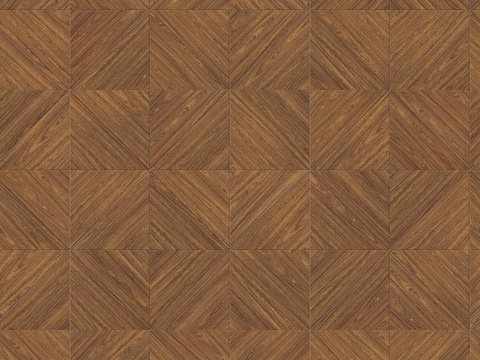  三角形拼花原木色实木地板53 