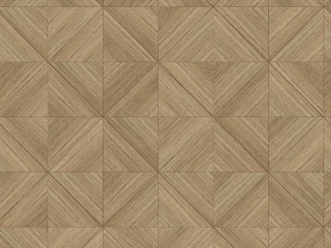  三角形拼花原木色实木地板35 