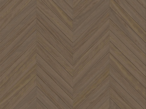  鱼骨纹齐缝原木色实木地板64 