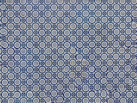  复古经典，民族风几何植物花纹图案花砖瓷砖111 