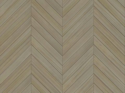  鱼骨纹齐缝原木色实木地板70 