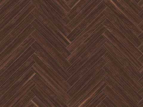  鱼骨纹错缝原木色实木地板91 