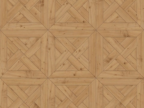  三角形风车拼花原木色实木地板87 