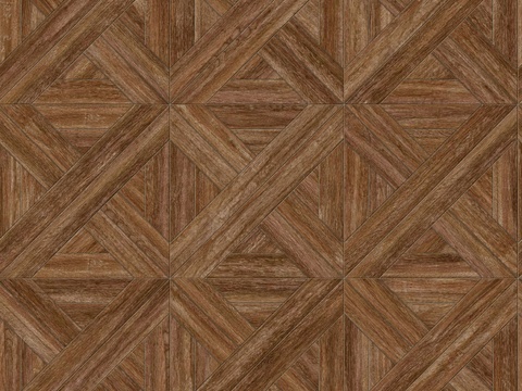  三角形拼花原木色实木地板24 