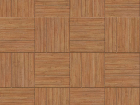  席纹拼花原木色实木地板84 