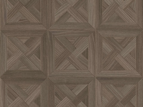  三角形风车拼花原木色实木地板48 