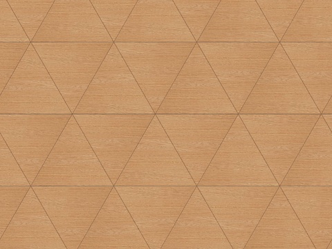  三角形原木色实木地板69 