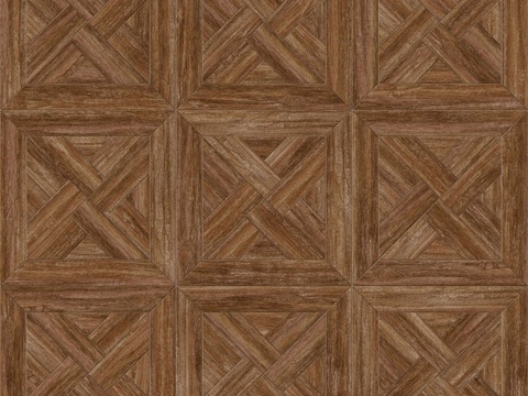  三角形风车拼花原木色实木地板25 