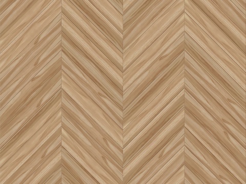 鱼骨纹齐缝原木色实木地板184