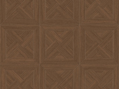  三角形风车拼花原木色实木地板36 