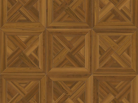  三角形风车拼花原木色实木地板29 