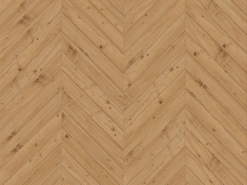 鱼骨纹齐缝原木色实木地板170