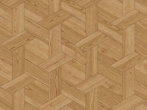 六边形拼花原木色实木地板20