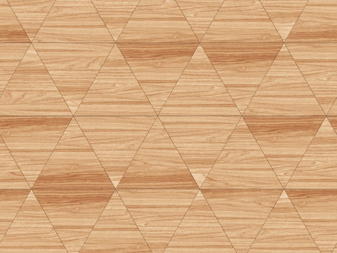  三角形原木色实木地板82 