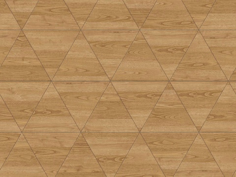  三角形原木色实木地板19 