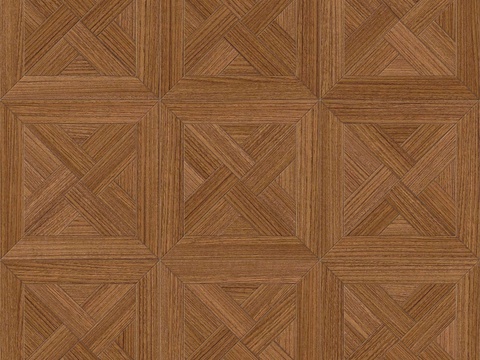  三角形风车拼花原木色实木地板39 