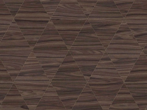  三角形原木色实木地板37 