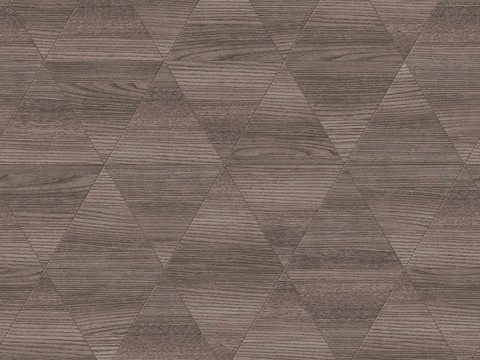  三角形原木色实木地板36 