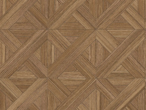  三角形拼花原木色实木地板51 