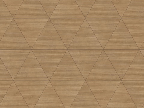  三角形原木色实木地板87 