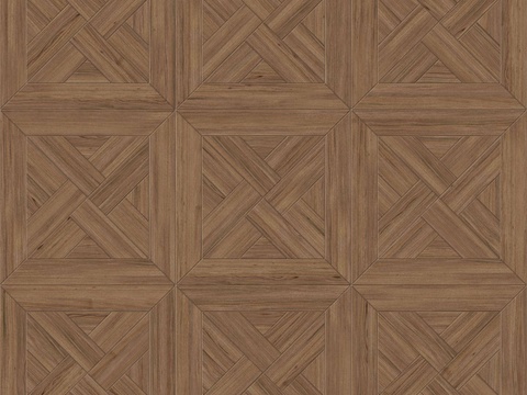  三角形风车拼花原木色实木地板32 