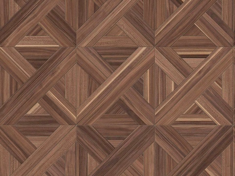  三角形拼花原木色实木地板34 