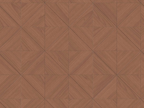  三角形拼花原木色实木地板60 