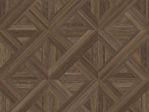  三角形拼花原木色实木地板2 