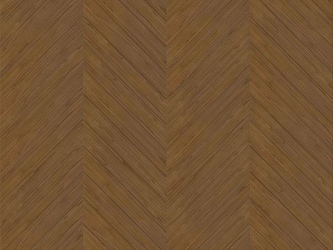 鱼骨纹齐缝原木色实木地板69