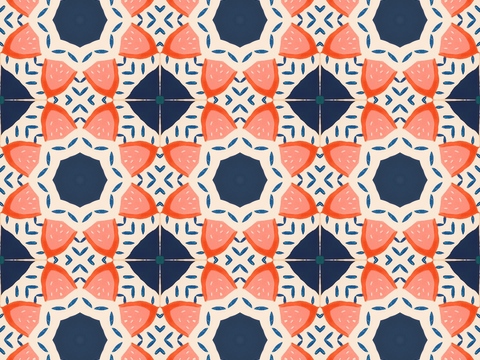 小清晰治愈系几何图案纹理肌理19