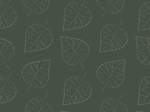 热带非洲动物植物手绘水彩图案纹理肌理2