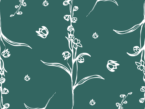  治愈系小清晰植物森系纹理图案肌理130 