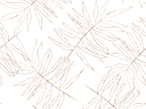 热带非洲动物植物手绘水彩图案纹理肌理28