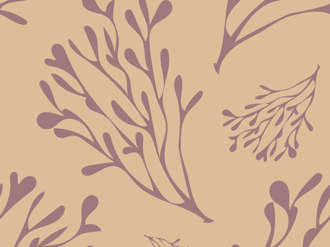  治愈系小清晰植物森系纹理图案肌理179 