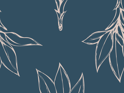 治愈系小清晰植物森系纹理图案肌理66