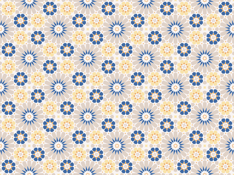 摩洛哥民族风马赛克几何图案纹理35