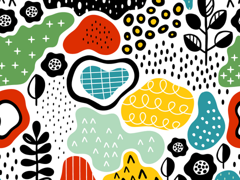 小清晰动植物图案纹理肌理17