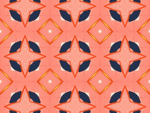 小清晰治愈系几何图案纹理肌理1