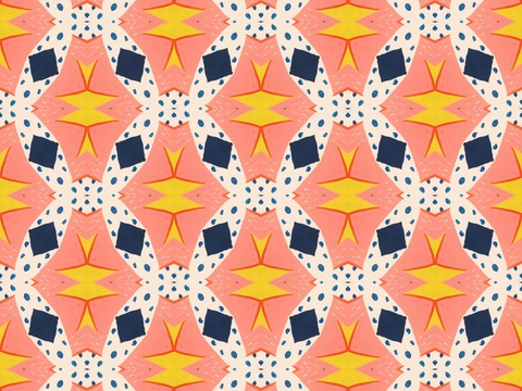 小清晰治愈系几何图案纹理肌理34