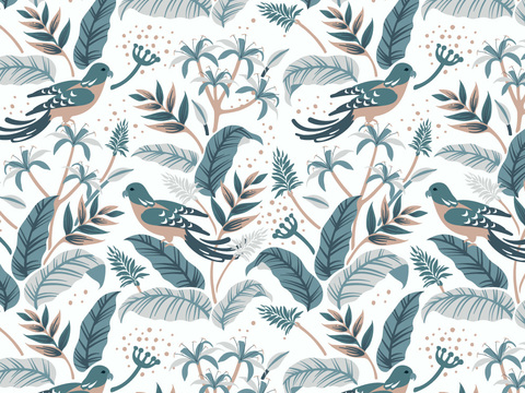 小清晰动植物图案纹理肌理29