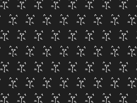 卡通可爱儿童动物图案纹理肌理88