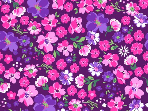 时尚植物图案纹理肌理16