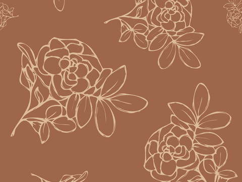 治愈系小清晰植物森系纹理图案肌理28