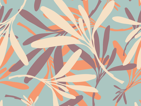  治愈系小清晰植物森系纹理图案肌理194 