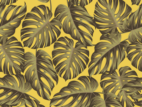 时尚热带植物花纹图案纹理肌理8