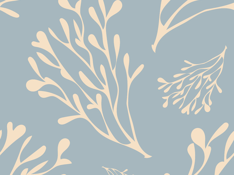 治愈系小清晰植物森系纹理图案肌理175